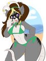 Beach babe by Iviv
