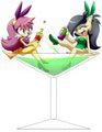 Commission: Drink Party