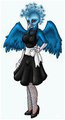 Black Dress n' Fishnet Pigeon
