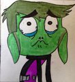 Sad beast boy
