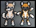 African Wild Dog Couple (Original Design)