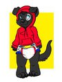 Hoodie pup by rileykit