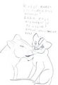 traditional art - Lioness and Cub Kovu and Ladia