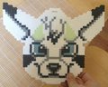 Senshi Bead Badge by TheWhiteSoldier