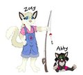 Zoey & Abby by ZoeKitty