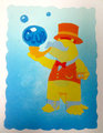 Gentlemander Woodblock Print