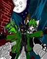 GIFT ART : Stand Back! by coltonwulfpaws