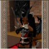 Sune Loves the Goblin King B&W by Suneccubus