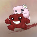 Meat Boy and Bandage Girl