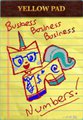 Yellow Pad - Unikitty