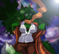 Green babe by DonEnaya