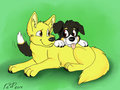 Lordwolf & Sterlyn by RedFokz