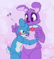 Ech snuggles by CookieSkoon