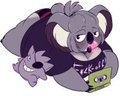 koko resting by scaitblue