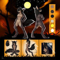 werewolf (commission) by lazyfoxxx