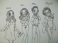 Four Lovely Ladies