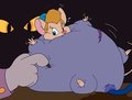Art Trade - Water Ballooned! by AlexReynard