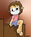 Izzy Sits Pretty by tylerdavasel