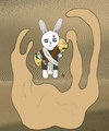 Gaara Bunny by ShadowWaterDragon