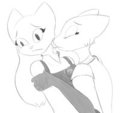 neck kiss? by Zokva