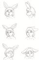 Juliane head sketches 3