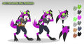 Jen Foxworth the foxbeast ref sheet