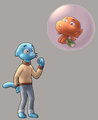 Gumball and Darwin with Gumballs by MoT