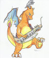 Colored Keytar Charizard by Dofain