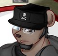 [Fursona] New Profile Pic by FlameLoneWolf