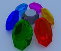 Chaos Emeralds by Fira