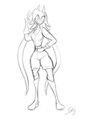 Sketch Practice - Sash Lilac