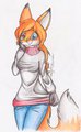 Amber the cute fox
