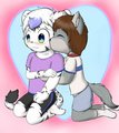 A Lovely kiss (Matt x Darki) by Darkinian