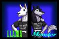 LlamaxMonster badeg