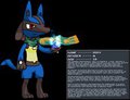 Character bio - Riky the Lucario