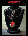 Sunburst -Steampunk Necklace - JN005