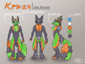 Kenzu the Possat ref sheet
