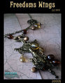 J006N - Freedoms Wings - Steampunk Necklace