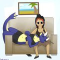 Sofa Snuggling