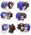 Sonadow doodles by ShadaleTheHedgehog