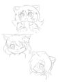 cat trio by Vio023