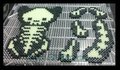 Glow-in-the-Dark Skelly Ragdoll (premelt - Original Design)