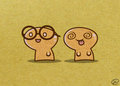 The geek and the silly one by Nikonah