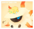 Larvesta and Joltik by Darkeshi