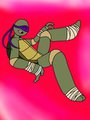 Donnie In Zero G by OwlCityMikey