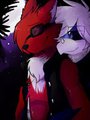 SVeemon and EZ by: Ana-vanexitax