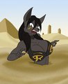 Rachael in the Desert (By Toughset) by littledredre