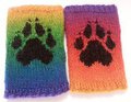 Canine Paw Gloves - Rainbow by McJigglemeats