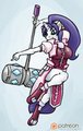 April Patreon Raffle winner sketch: Magical Girl Lyrical Rarity