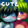 Me and Rakai happilly doing stuff in forrest by supremekitten